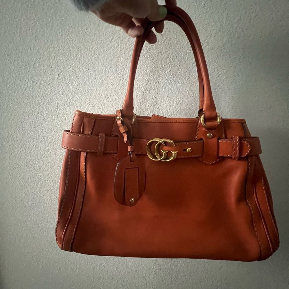 Gucci calf leather handbag